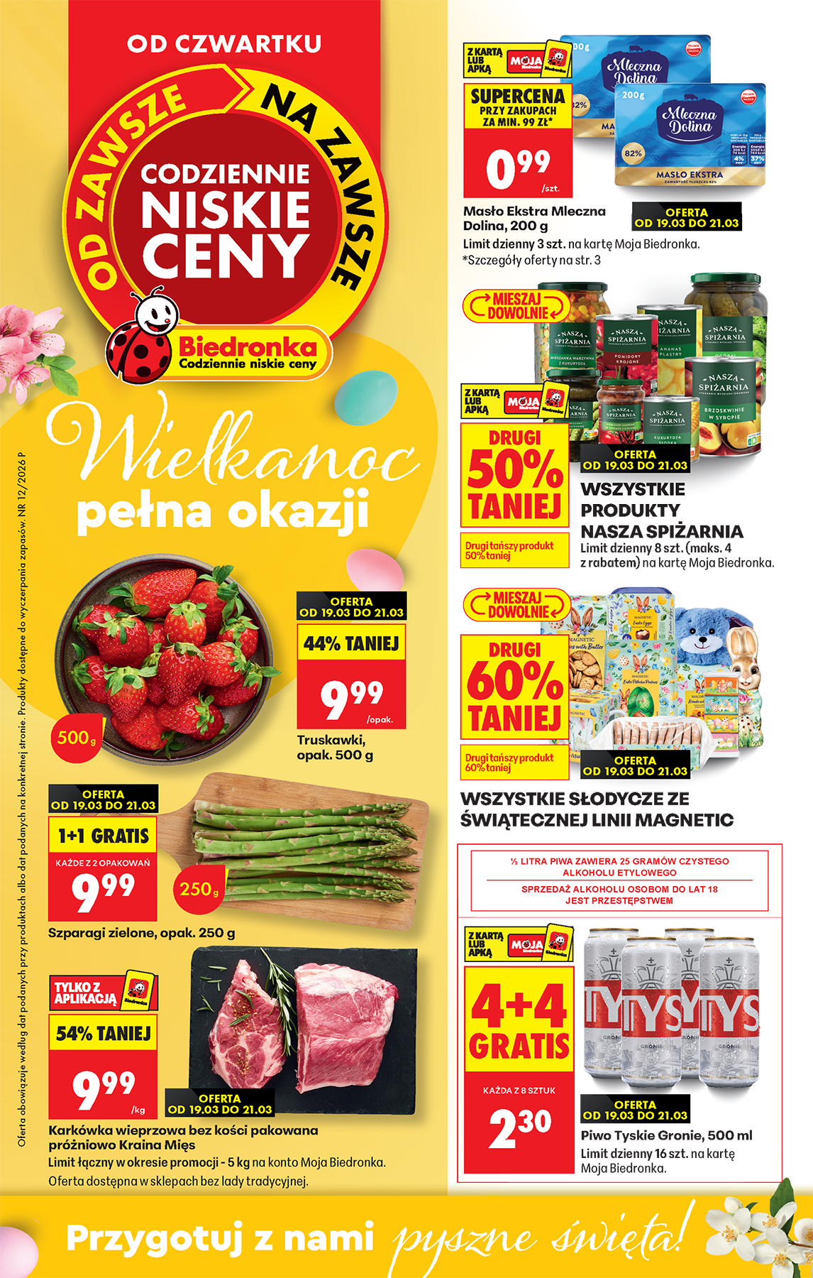 Gazetka - Codziennie niskie ceny P - oferta od 19.03