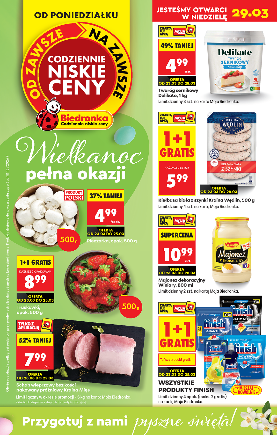 Gazetka - Codziennie niskie ceny P - oferta od 23.03