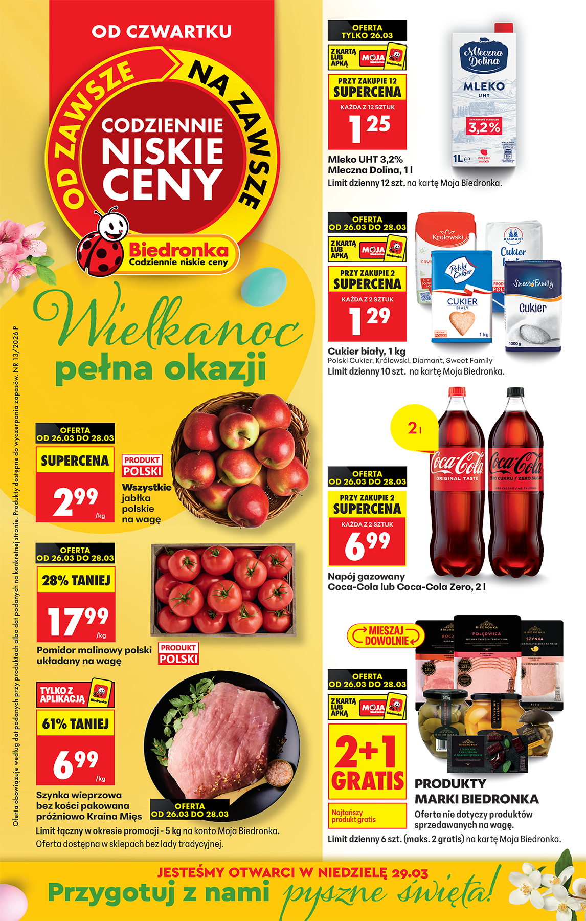 Gazetka - Codziennie niskie ceny P - oferta od 26.03